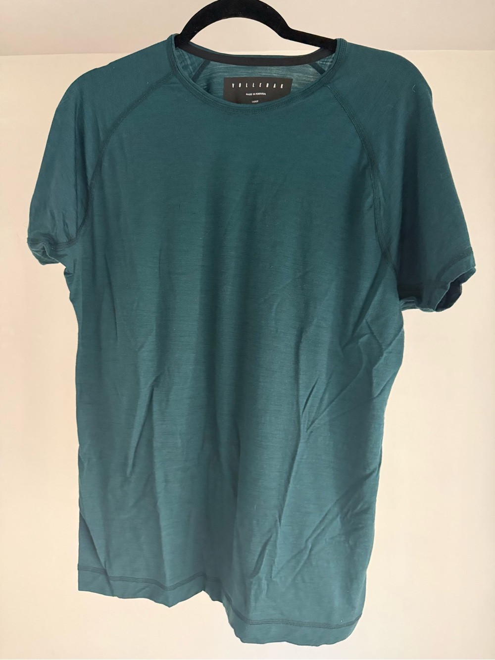 Vollebak | Men's Crew Neck T-Shirt in Teal by